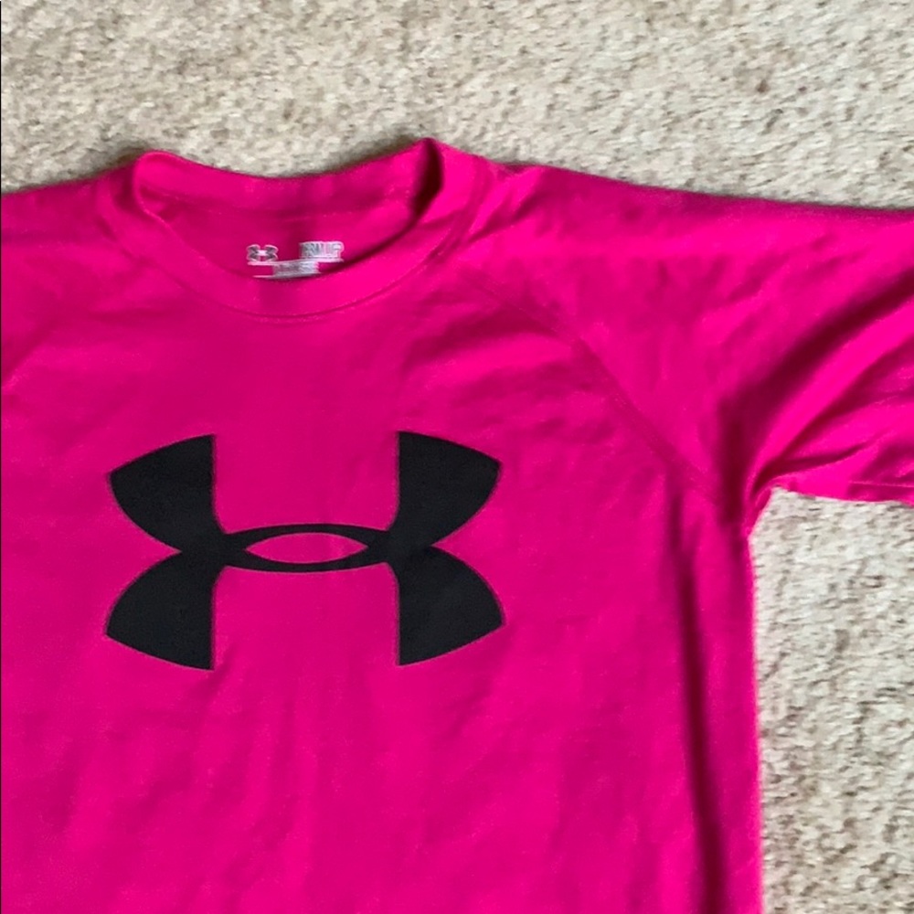 Youth under armour drifit t shirt